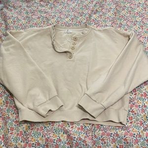 Fin & Vince Cropped Sweatshirt